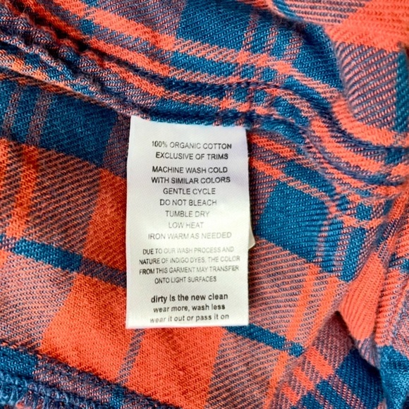 Toad & Co Plaid Button-Front Shirt Dress - Picture 3 of 6